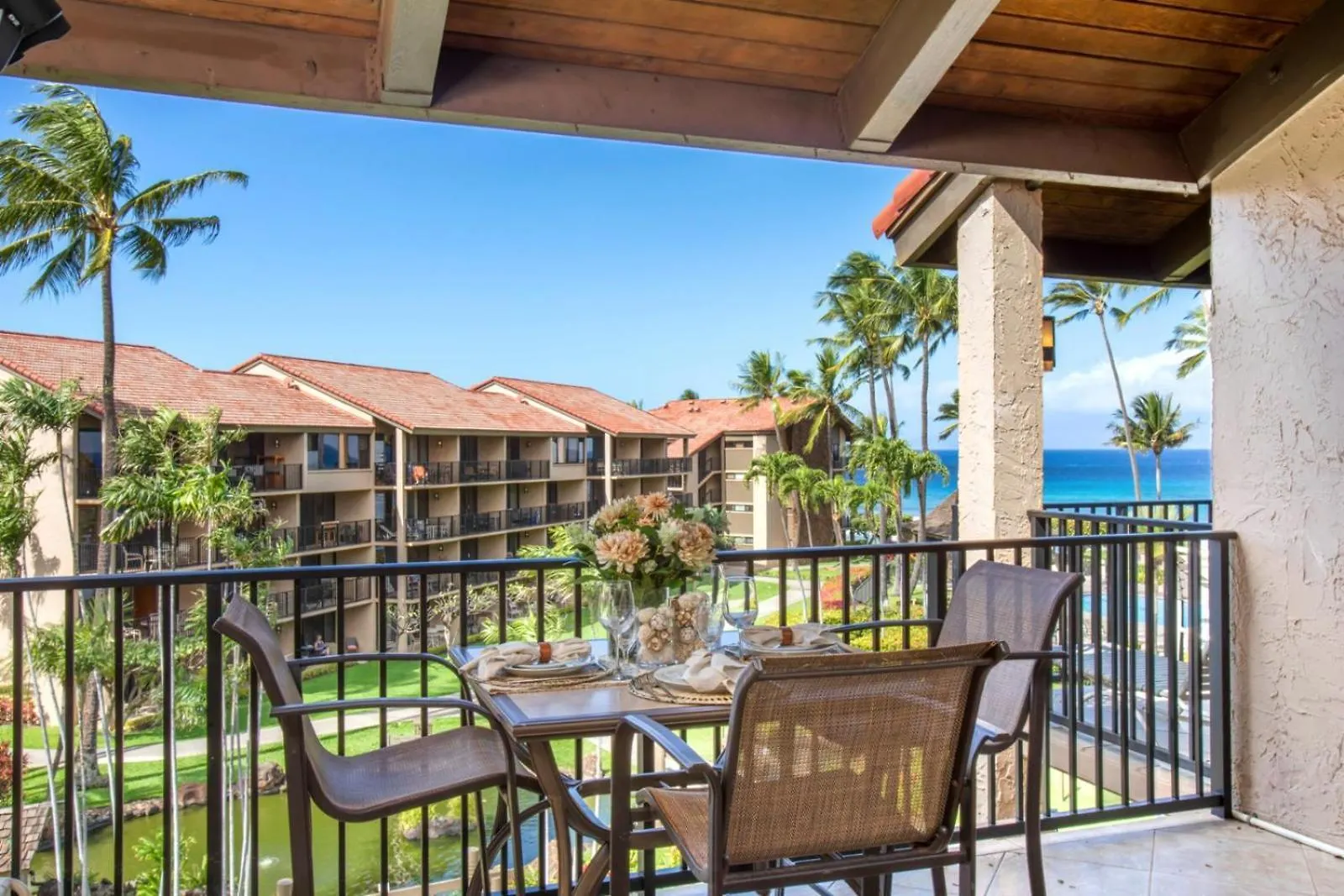 Apartment Kbm Resorts Free Car Papakea Pkc-404 Large Bath Oceanview Fully Air Conditioned Kapalua